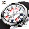 New BEN NEVIS BN3020G Luminous Calendar Men's Quartz Watch Sports Casual Business wristwatches